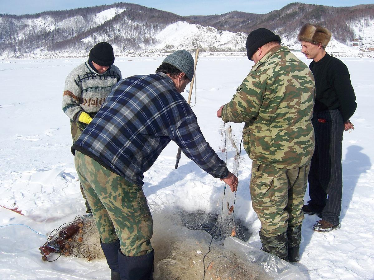 Baikal ice February