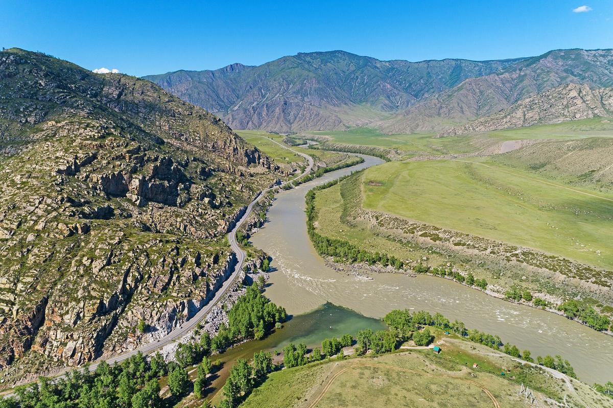 Katun river