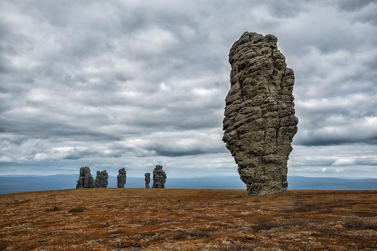 Manpupuner rock formations Komi