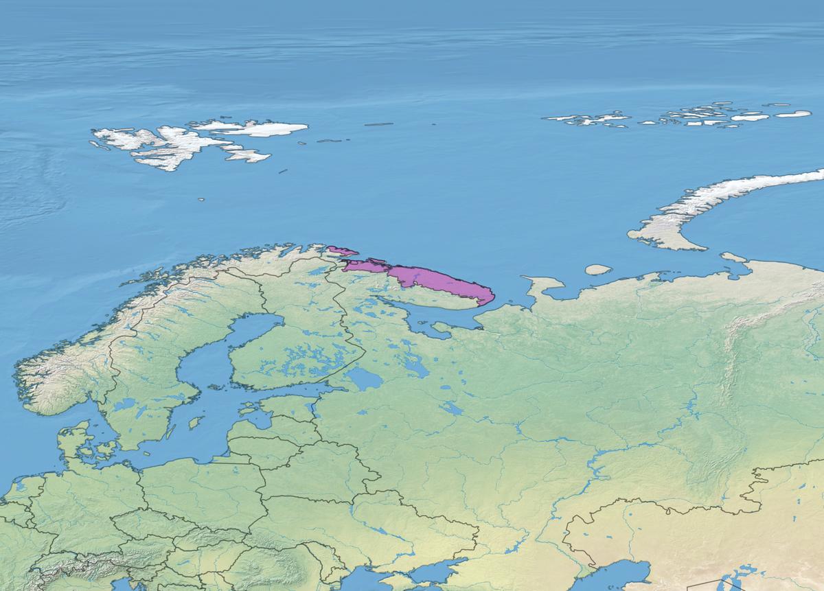Kola peninsula tundra